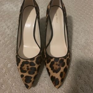 Nine West leopard heel
